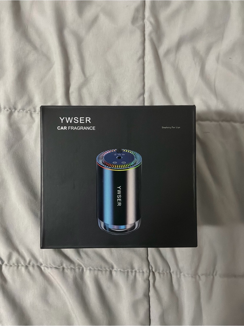YWSER Car Fragrance Diffuser Black